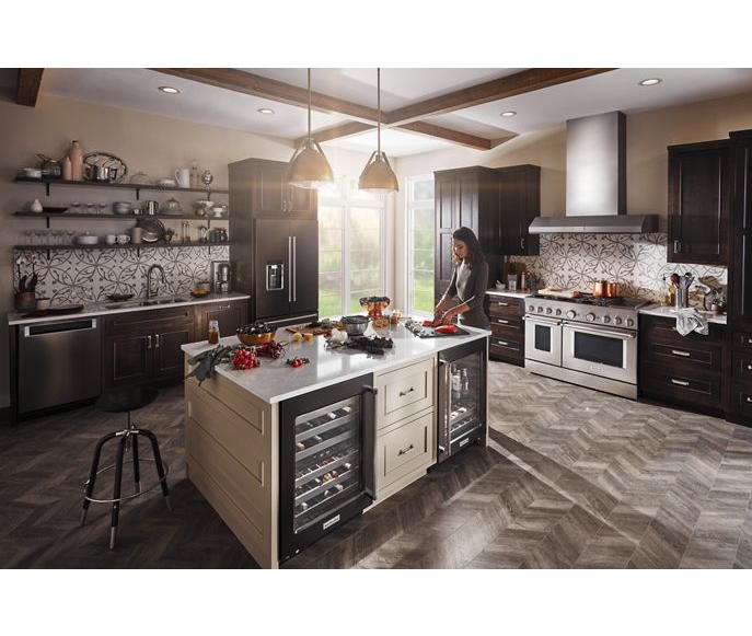 KitchenAid 48 in. 6.3 cu. ft. Smart Double Oven Dual Fuel Range with True Convection in Stainless Steel with Griddle 4