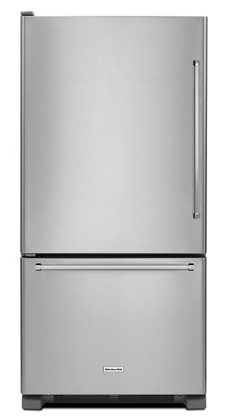 KitchenAid 19.8 cu. ft. Bottom Freezer in Stainless Steel with PrintShield Finish