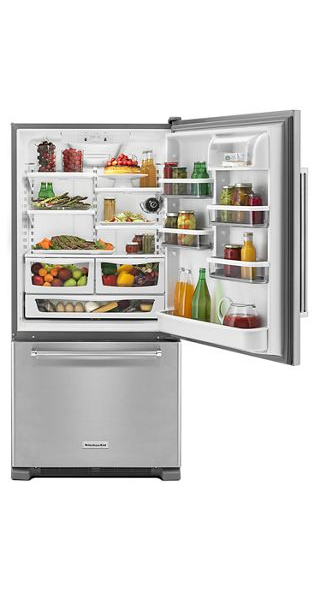 KitchenAid 19.8 cu. ft. Bottom Freezer Refrigerator 1