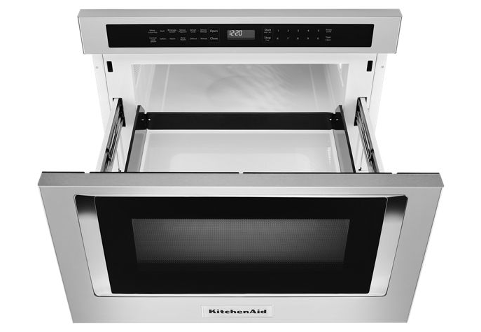 KitchenAid 1.2 cu. ft. Under-Counter Microwave Drawer in Stainless Steel 2