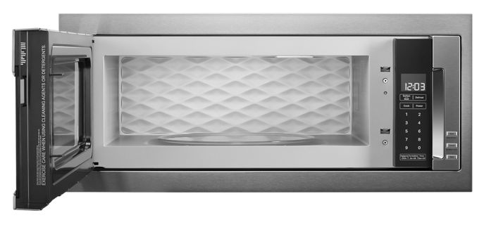 KitchenAid 1.1 cu. ft. Built-In with Sensor Cooking Microwave in Stainless Steel 1