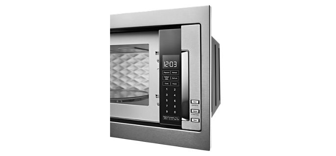 KitchenAid 1.1 cu. ft. Built-In with Sensor Cooking Microwave in Stainless Steel 2