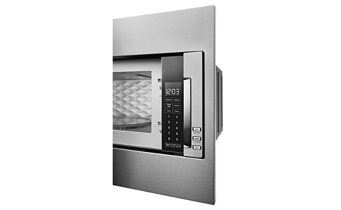 KitchenAid 1.1 cu. ft. Built-In with Sensor Cooking Microwave in Stainless Steel 1