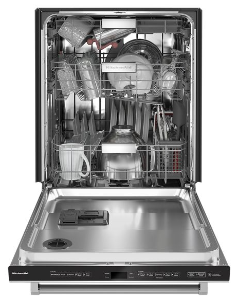 KitchenAid 24 in. PrintShield Stainless Steel Top Control Built-In Tall Tub Dishwasher with Stainless Steel Tub, 44 dBA 3