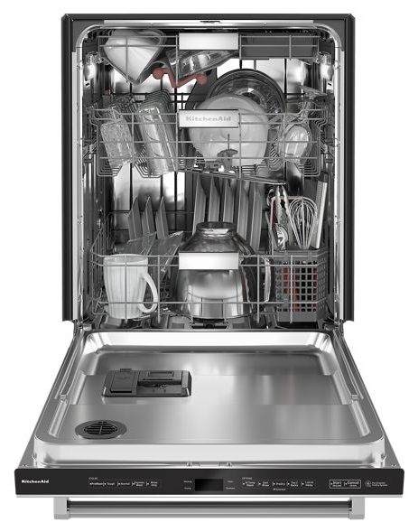 KitchenAid 24 in. PrintShield Stainless Steel Top Control Built-in Tall Tub Dishwasher with Stainless Steel Tub, 44 dBA 3