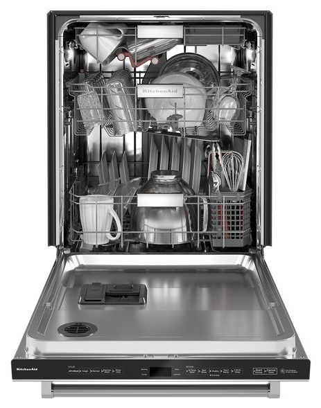 KitchenAid 24 in. PrintShield Stainless Steel Top Control Built-In Tall Tub Dishwasher with Stainless Steel Tub, 44 dBA 3