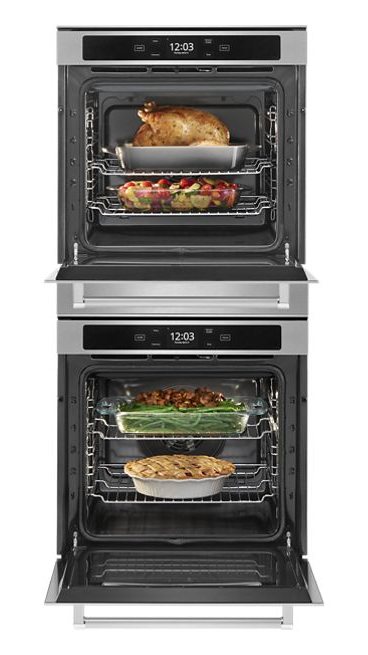 KitchenAid 24 in. Double Electric Wall Oven in Fingerprint Resistant Stainless Steel 2
