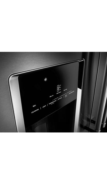 KitchenAid 25.8 cu. ft. French Door Refrigerator in Stainless Steel with Platinum Interior 2