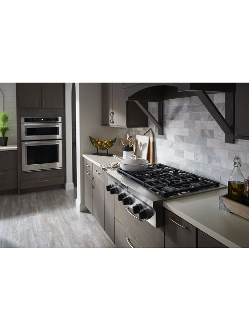 KitchenAid 30 in. Electric Even-Heat True Convection Wall Oven with Built-In Microwave in Stainless Steel 3