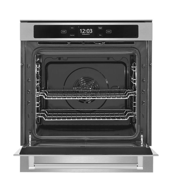 KitchenAid 24 in. Single Electric Wall Oven in Fingerprint Resistant Stainless Steel 3