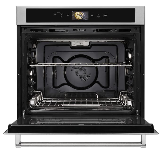KitchenAid 30 in. Single Wall Oven W/ Built In Grill Attachment  3