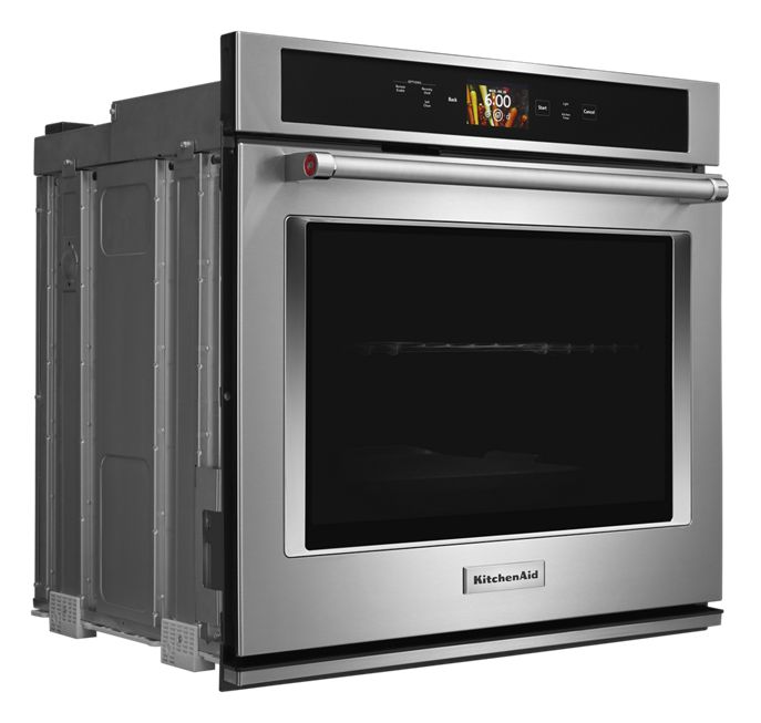 KitchenAid 30 in. Single Wall Oven W/ Built In Grill Attachment  4