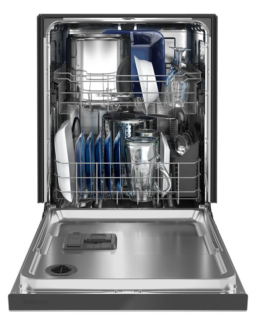 Maytag 24 in. Fingerprint Resistant Stainless Front Control Built-In Tall Tub Dishwasher with Dual Power Filtration, 50 dBA 6
