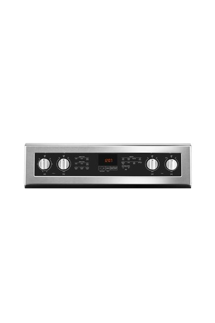 Maytag 6.7 cu. ft. Double Oven Electric Range with Convection Oven in Fingerprint Resistant Stainless Steel 1