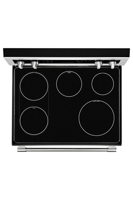 Maytag 6.7 cu. ft. Double Oven Electric Range with Convection Oven in Fingerprint Resistant Stainless Steel 5