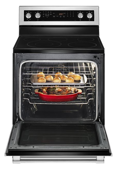 Maytag 6.4 cu. ft. Electric Range with True Convection in Fingerprint Resistant Stainless Steel 5