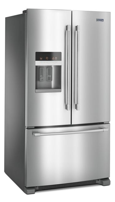 Maytag 25 cu. ft. French Door Refrigerator in Fingerprint Resistant Stainless Steel 6