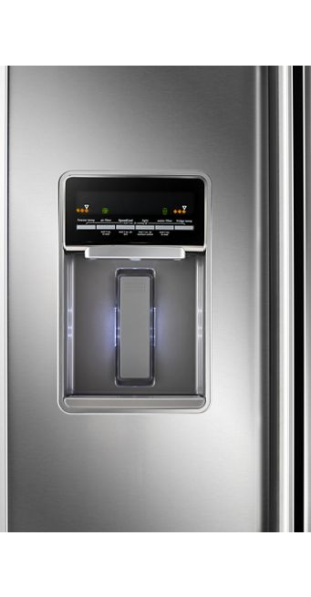 Maytag Maytag - 20 cu. ft. French Door Refrigerator with Exterior Water Dispenser - Stainless Steel 3