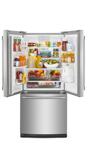 Maytag Maytag - 20 cu. ft. French Door Refrigerator with Exterior Water Dispenser - Stainless Steel 4