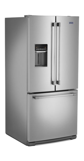 Maytag Maytag - 20 cu. ft. French Door Refrigerator with Exterior Water Dispenser - Stainless Steel 6