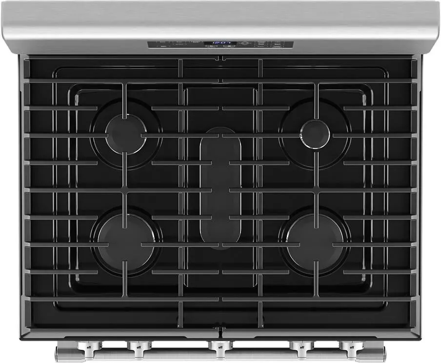 Maytag 5.8 cu. ft. Gas Range with True Convection in Fingerprint Resistant Stainless Steel 1