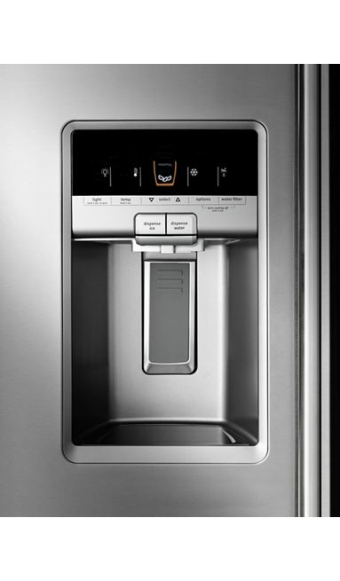 36- Inch Wide Counter Depth Side-by-Side Refrigerator- 21 Cu. Ft. 1