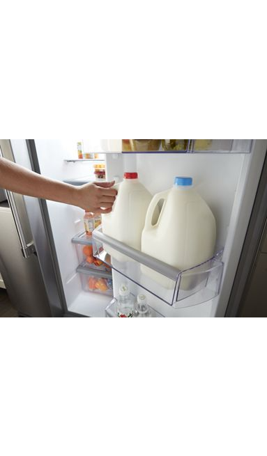 36- Inch Wide Counter Depth Side-by-Side Refrigerator- 21 Cu. Ft. 3