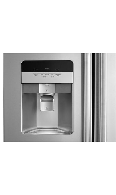 Maytag 24.5 cu. ft. Side by Side Refrigerator in Fingerprint Resistant Stainless Steel with Exterior Ice and Water Dispenser 2