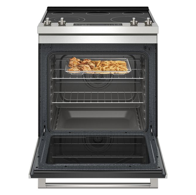Maytag 6.4 cu. ft. Slide-In Electric Range with True Convection in Fingerprint Resistant Stainless Steel 5
