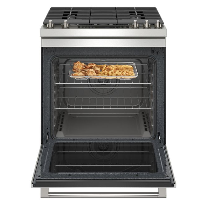 Maytag 30 in. 5 Burners Slide-In Gas Range in Fingerprint Resistant Stainless Steel 5