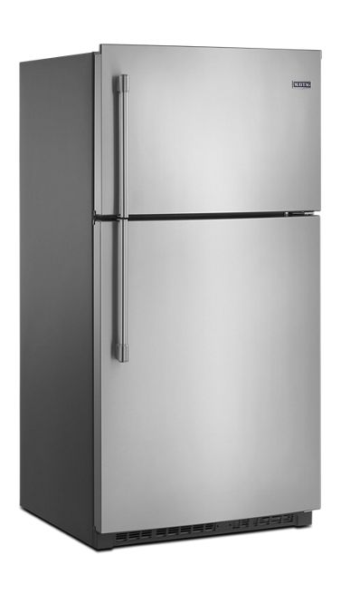 Maytag 21 cu. ft. Top Freezer Refrigerator in Fingerprint Resistant Stainless Steel 1