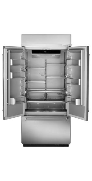 KitchenAid 20.8 cu. ft. Built-In French Door Refrigerator in Stainless Steel with Platinum Interior 3